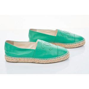 chanel espadrilles green|Altro.